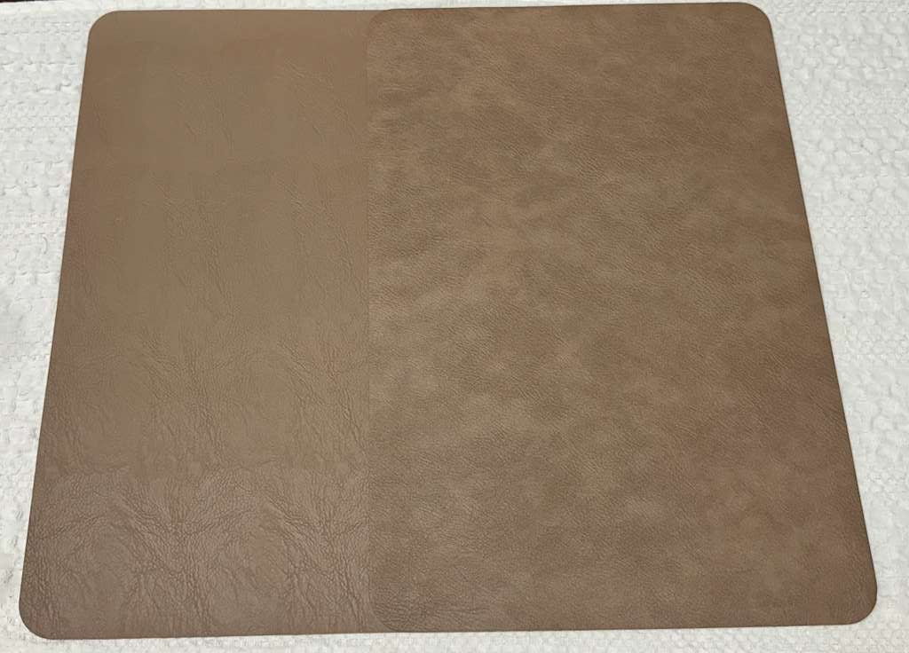 PU Leather Placemats Set of 4 – Premium Cowhide Texture