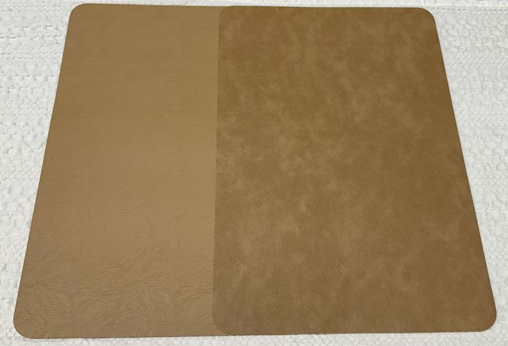 PU Leather Placemats Set of 4 – Premium Cowhide Texture