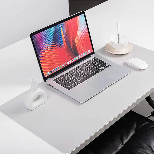 Large PU Leather Desk Pad Protector – Waterproof Non-Slip Desk Mat, Laptop Keyboard and Mouse Pad Writing Mat for Office & Home 31.5" x 15.7" (40 x 80 cm)